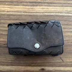 Bottega Veneta ダークブラウン キーケース