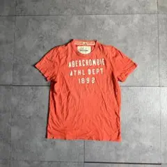 Abercorombie&Fitct半袖Tシャツオレンジ y2k平成ギャル