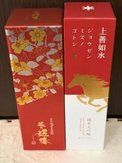 日本酒 2本セット 上善如水 越乃姫椿 純米大吟醸のサムネイル