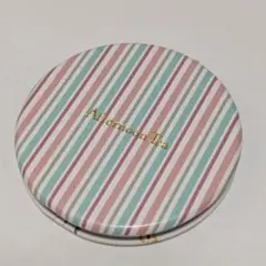 Afternoon Tea　ストライプ　花柄　両面コンパクトミラーのサムネイル
