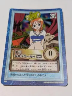 おナミ プロモカード ワンピースカード Nami ONE PIECE CARD - メルカリ