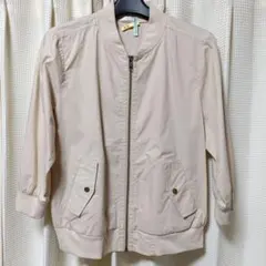 ハニーズ　C・O・L・Z・A　ベージュ ジップアップブルゾン　美品