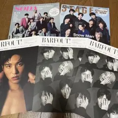 SnowMan表紙雑誌 5冊まとめ売り