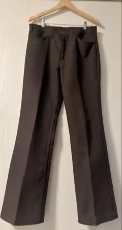 ま*様 50s ギャバジンスラックス ブラウン ヴィンテージ ロカビリー 検