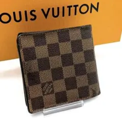 ルイヴィトン 二つ折財布 ダミエグラフィットポルトフォイユ マルコ