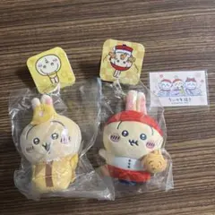 ちいかわ焼き　店員さん　ちいかわマーケット　配達員さんなマスコット　うさぎ