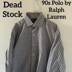DeadStock90sPolobyRalphLauren長袖シャツポニーなし