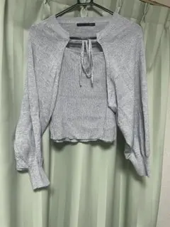 Heather ボレロSETリブキャミ2P　963770のサムネイル