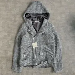 DISCOVERED deadstock knit riders jacket