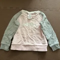 adidas ピンク グレー トレーナー 104