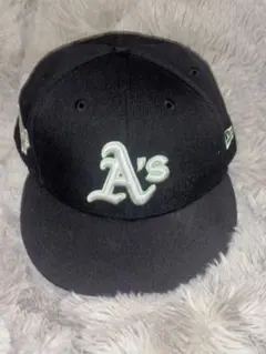 59FIFTY Gelato アスレチックス ブラックキャップ