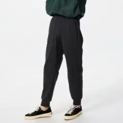 ユニクロ ウルトラストレッチ アクティブジョガーパンツ L ブラック