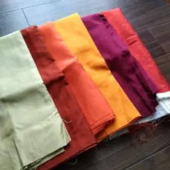 まとめ売り　八掛　着物裏地　素材　ハンドメイド　絹　正絹　まとめ