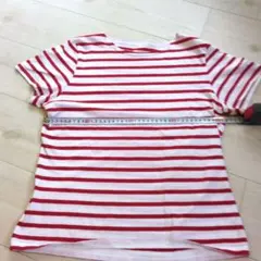 SAINT JAMES ボーダー 半袖 Tシャツ レッドのサムネイル