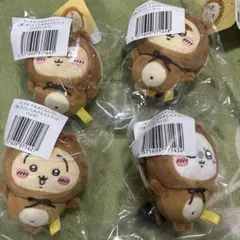 ちいかわ　たぬきだもんくじ　C賞うさぎ　栗まんじゅう　モモンガ シーサー