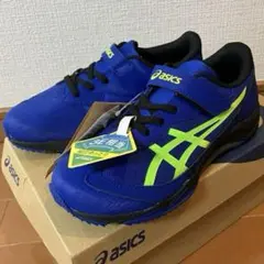 asics スニーカー 青 22.0センチ　新品