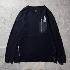【Y8723】graniph 長袖Tシャツ　サイズM ネイビーのサムネイル