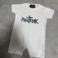 PHATRNK ホワイトロンパース 80 希少 美品 レア