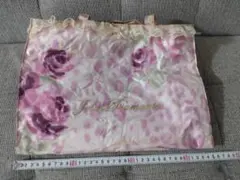ジーザスディアマンテ　豹薔薇柄ピンク　エコバッグ