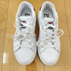 FILA ★ホワイト スニーカー23cmのサムネイル