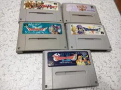 ドラゴンクエスト1.2.3.5.6トルネコの大冒険　計5本セット