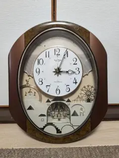 良品】スモールワールド エクロールS からくり掛け時計 リズム - メルカリ