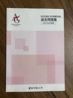 愛知学院大学 過去問題集 2024/2023年度