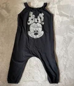 m*k様 ミニーマウス ブラックロンパース