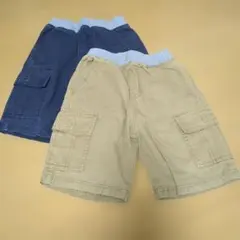 GU カーゴポケット ハーフパンツ 2色セット
