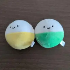 Qualia にっこりーノ カプセル ミニぬいぐるみ 2体セット
