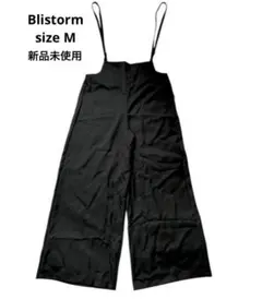 新品未使用 Blistorm サロペットパンツ 春・夏・秋 黒 サイズM