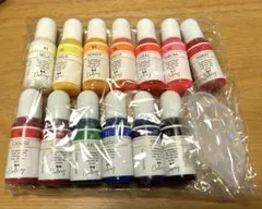 그린 오션 컬러런트 세트 13가지 색상 각 10ml