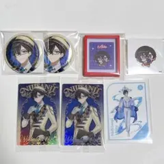 四季凪アキラ ウエハース 缶バッジ カード 8周年 マグネット ステッカー