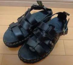 Dr.Martens ドクターマーチン　サンダルTERRY、黒24.0、UK5のサムネイル