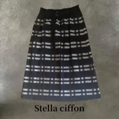 【美品】Stella ciffon ステラシフォン　スカートのサムネイル