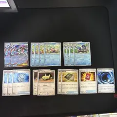 メガゲッコウガex RR 進化ライン　他デッキパーツ