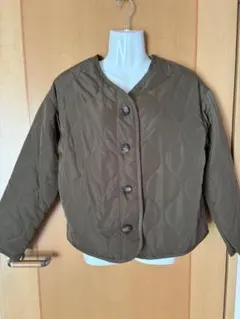 未使用　レディース　オリーブ色 キルティングジャケット