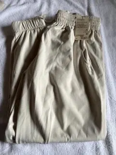 無印　スウェットパンツ　白　M UVカット新品【匿名配送】