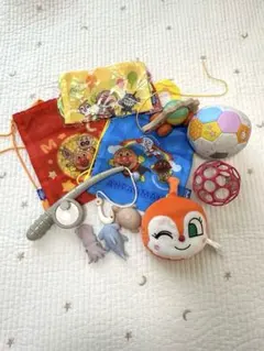 アンパンマン 他　知育おもちゃセット