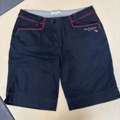 marie claire sport レディース ハーフパンツ ネイビー L