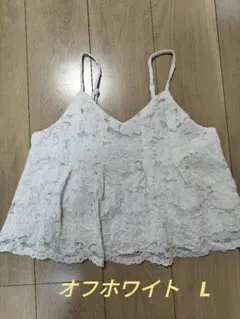 ローリーズファーム レース ビスチェ風キャミソール