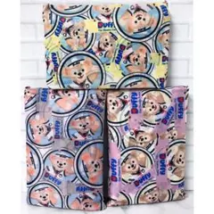 ダッフィー トートバッグ ３種セット 総柄デザイン ☆★