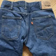 Levi’s 606 W29 69年復刻 BIG-E 42TALON 濃紺