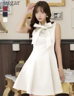 エルケイ　ドレス　白　キャバドレス