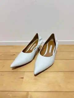 PIPPICHIC ピッピシック ポインテッドトゥパンプス ミント