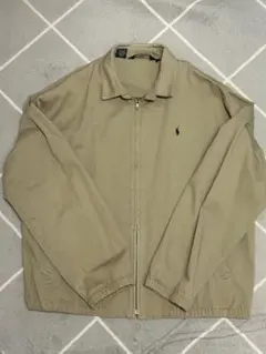 ポロラルフローレン スウィングトップ L ベージュ