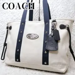 COACH ピエールルタン カバナ スリム トートバッグ キャンバス レア COACH ピエールルタン カバナ スリム トートバッグ キャンバス レア