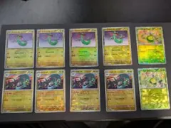 ドラパルトexデッキパーツ ドラメシヤ　ドロンチ　スボミー　モンスタボールミラー