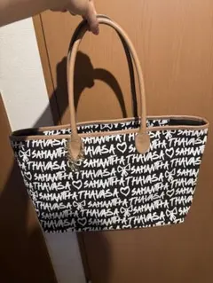 Samantha Thavasa トートバッグ Aチャーム付きのサムネイル