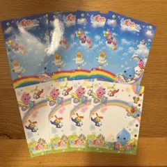 しずくちゃん シール帳 リフィル 台紙 8枚セット